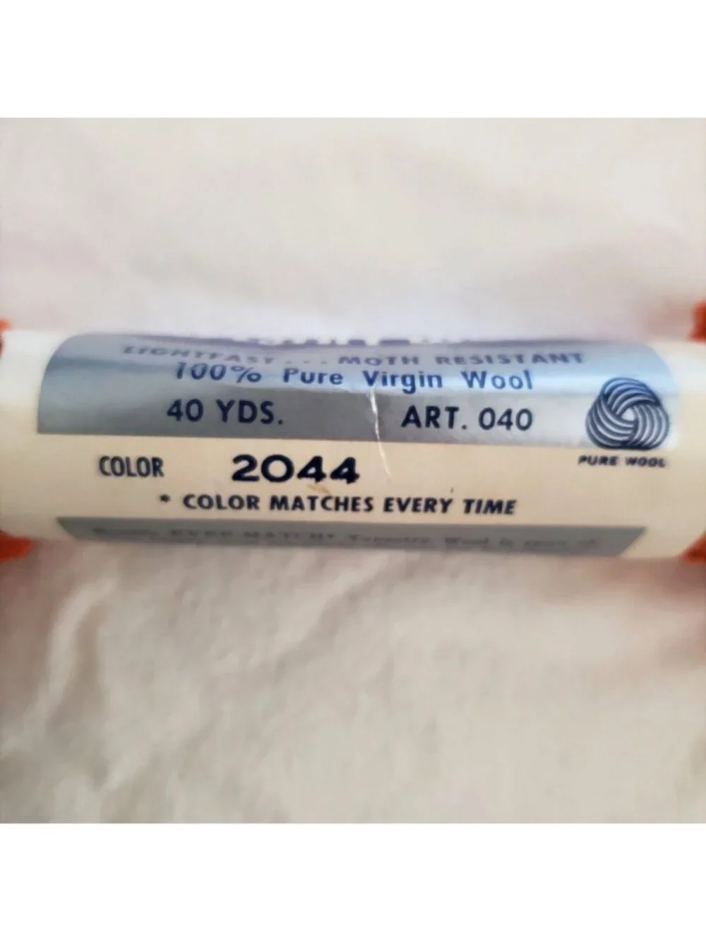 Bucilla Ever Match Tapestry Wool 100% Pure Virgin Wool Color 2044 40 Yards